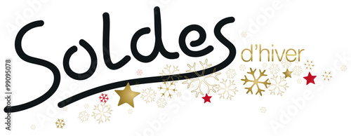 SOLDES D'HIVER AFFICHE