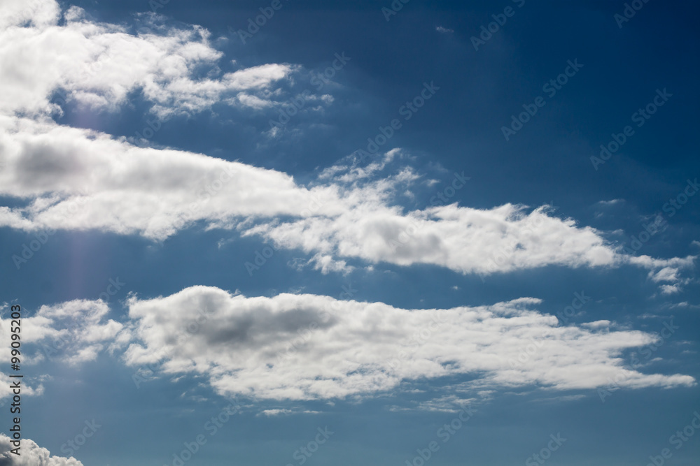 Turbulente Aussichten - Dramatischer Wolkenhimmel aus dunklen Wolken und strahlendem Blau Turbulente Aussichten - Dramatischer Wolkenhimmel aus dunklen Wolken und strahlendem Blau