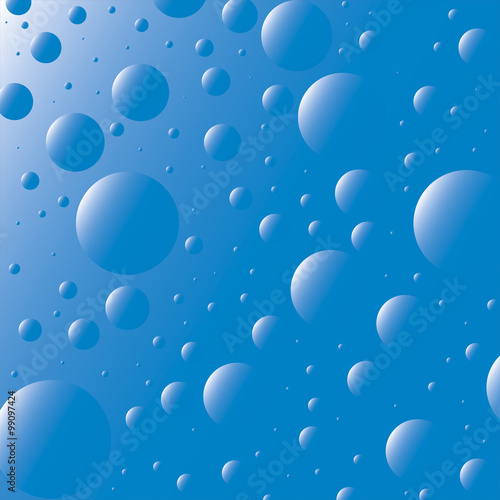 Luftblasen im Wasser