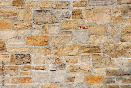 Canvas Print stone wall background