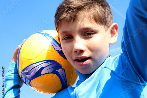 junior football player photo