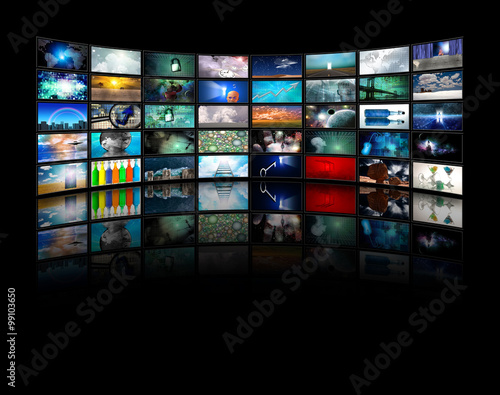 Obraz na płótnie Video displays