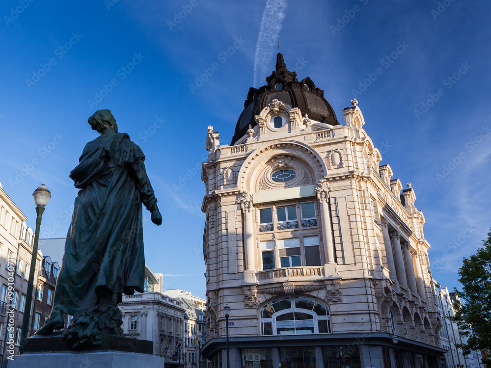 Fototapeta premium Panorama of Riga city. Latvia