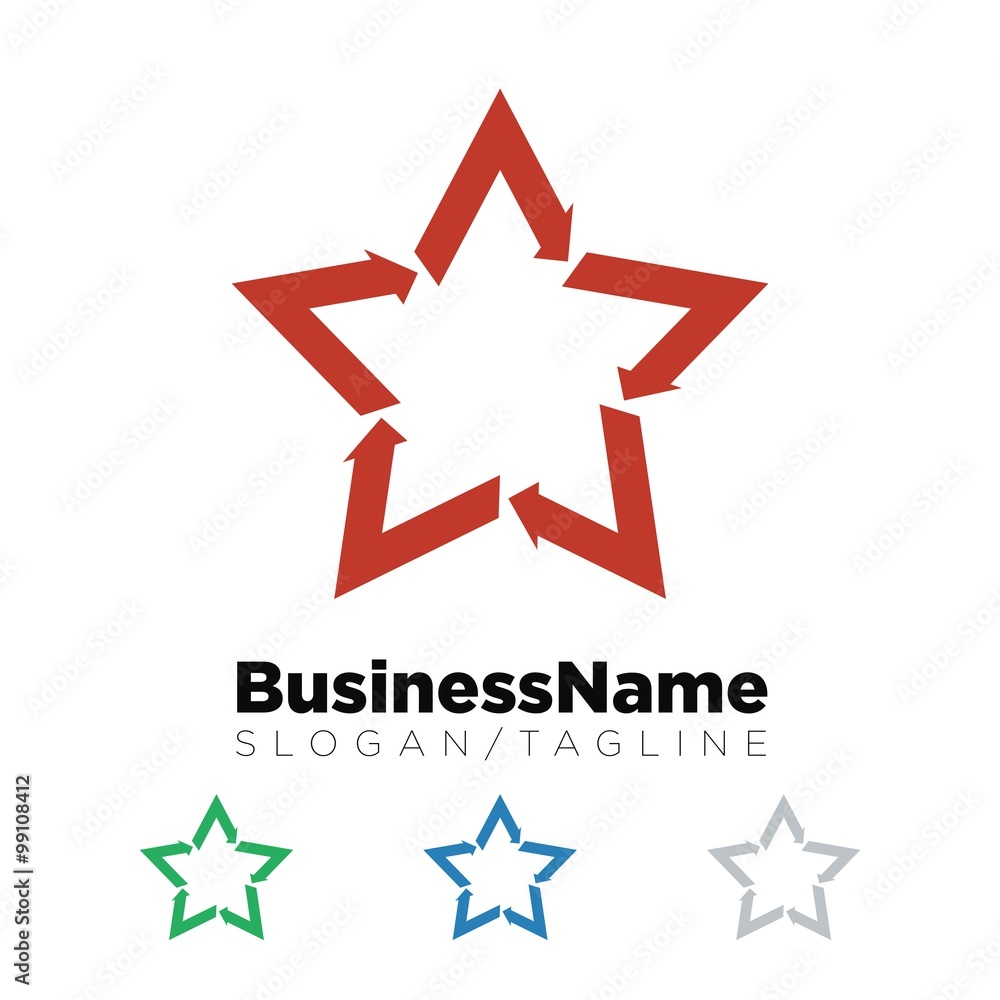 Obraz premium recycle logo icon Vector