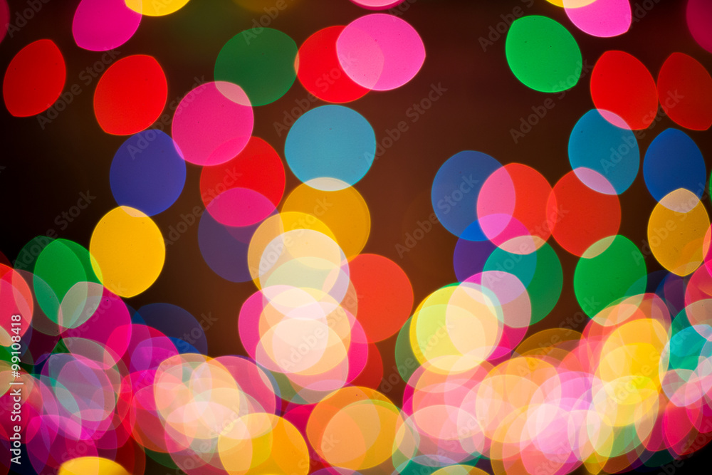 Bokeh light background