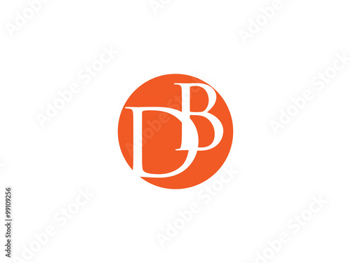 Double DB letter logo