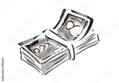 Wallpaper Mural 札束 Torontodigital.ca