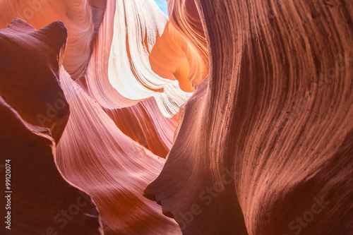 Antelope Canyon, Schlucht, Sandstein, Lake Powell, USA, Utah, Page, Tag, Sommer