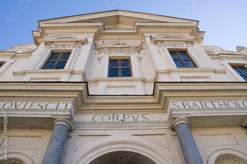 Fototapeta The Basilica of St. Bartholomew on the Island