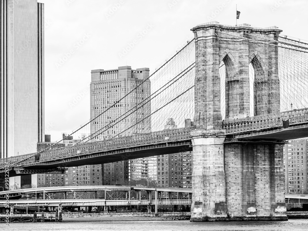 Brooklyn Bridge Pillar