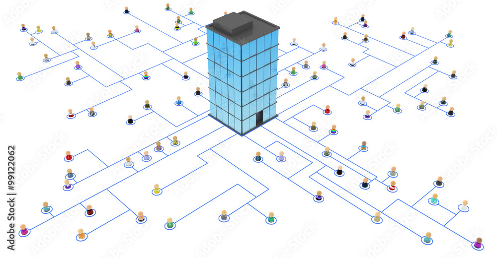 Cartoon Crowd, Link Headquarters Cartoon Crowd, Link Headquarters