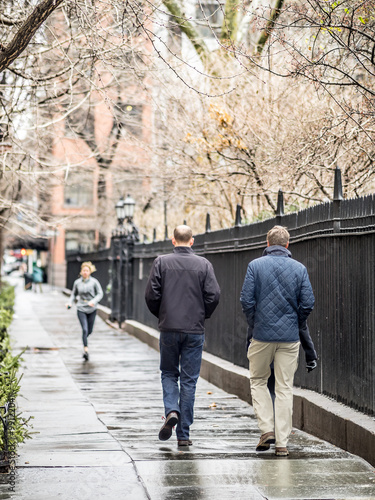 Walking in Gramercy Park photo