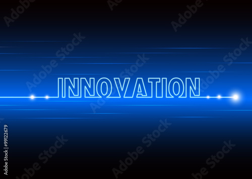 Abstract background of new technology and innovation