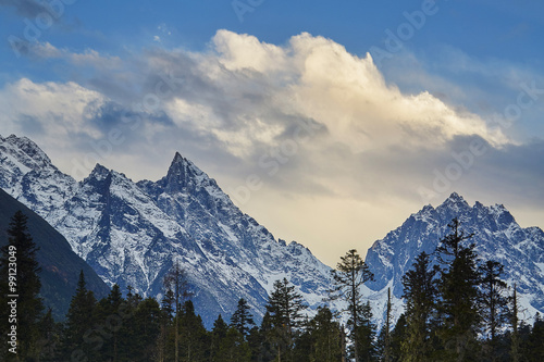 Wallpaper Mural snow mountain Torontodigital.ca