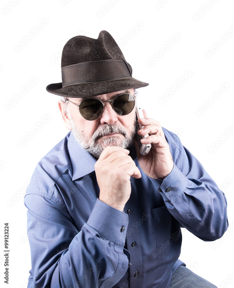 Boss telefoniert Boss telefoniert