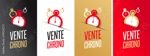 Vente chrono