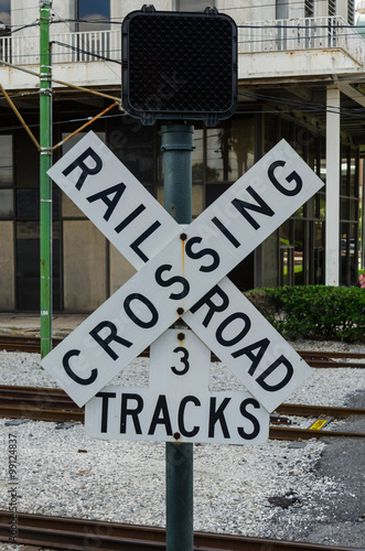 Railroad Crossing Sign