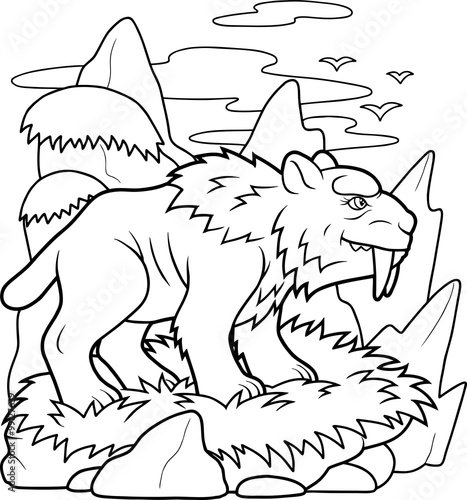 saber toothed tiger

