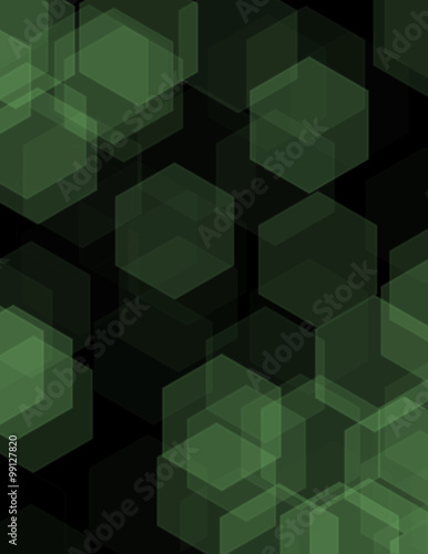 Black abstract geometric background