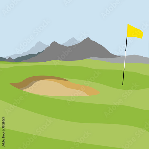 Golf field