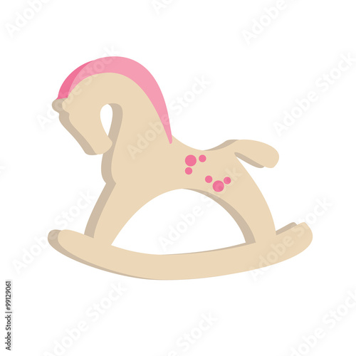 Rocking horse for girl