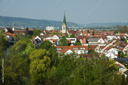 Ausblick auf Rottenburg am Neckar