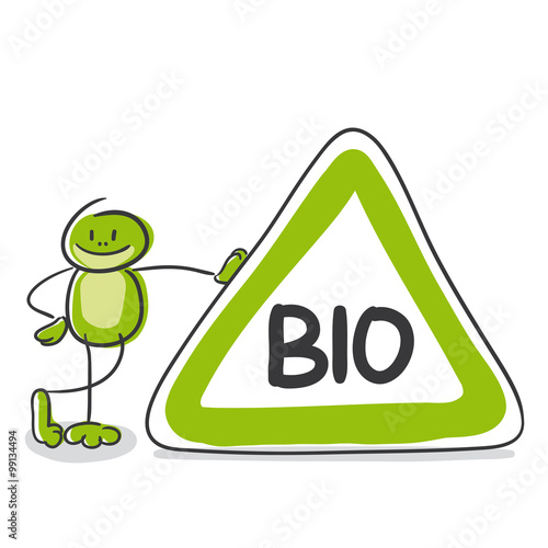 Stick Figure Series Green