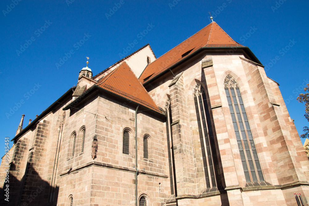 Frauenkirche am Hauptmarkt in Nürnberg, Deutschland