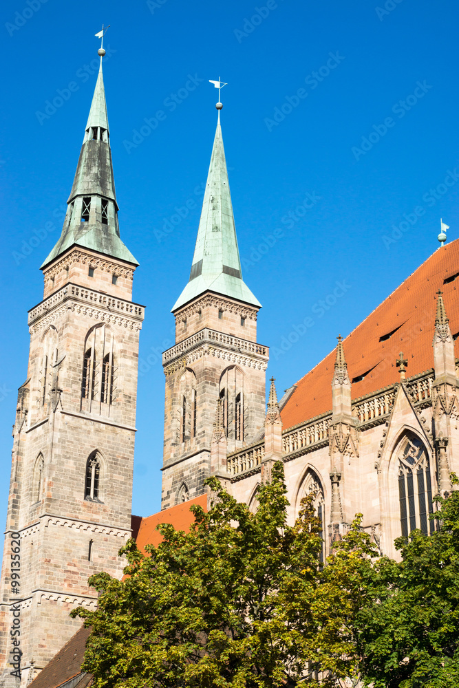 Sebaldkirche in Nürnberg, Deutschland