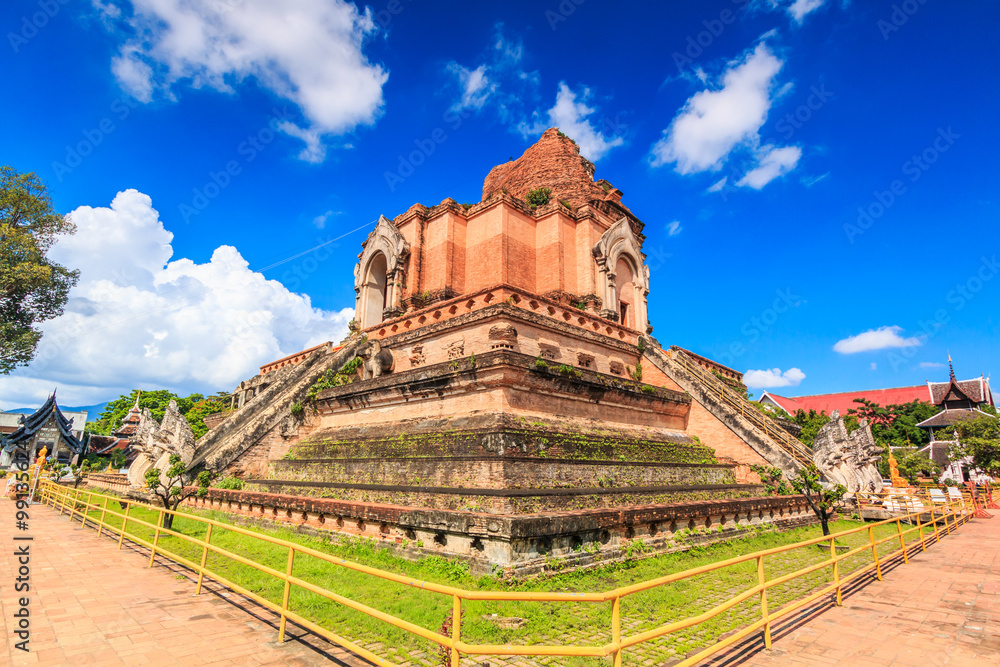 Wat Chedi Luang in Chiangmai province of Thailand Wat Chedi Luang in Chiangmai province of Thailand