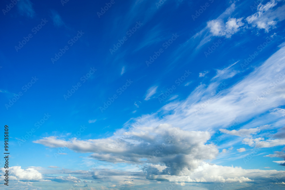 Clouds in the summer sky on a Sunny day. Clouds in the summer sky on a Sunny day.