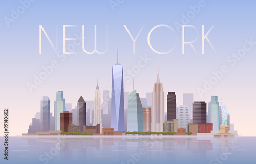 New York. Vector illustration.