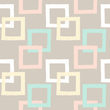 vector pattern of pastel squares on gray background