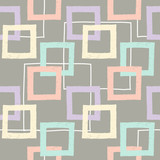 vector pattern of pastel squares on gray background