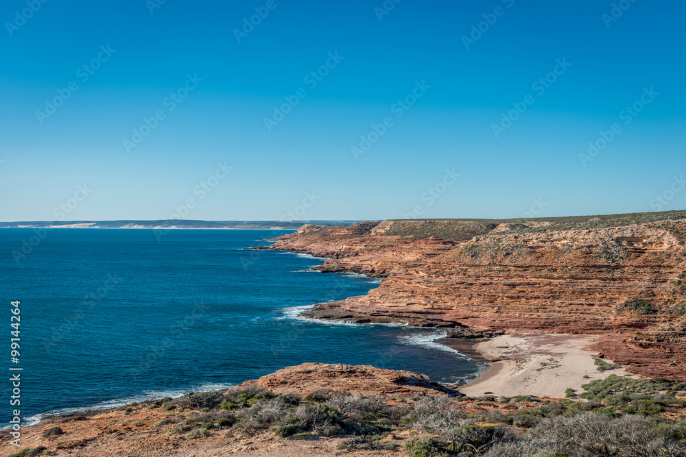 Cliff Coastline, Geralton, Western Australia