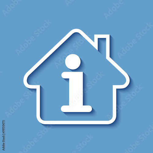 Logo maison et informations.