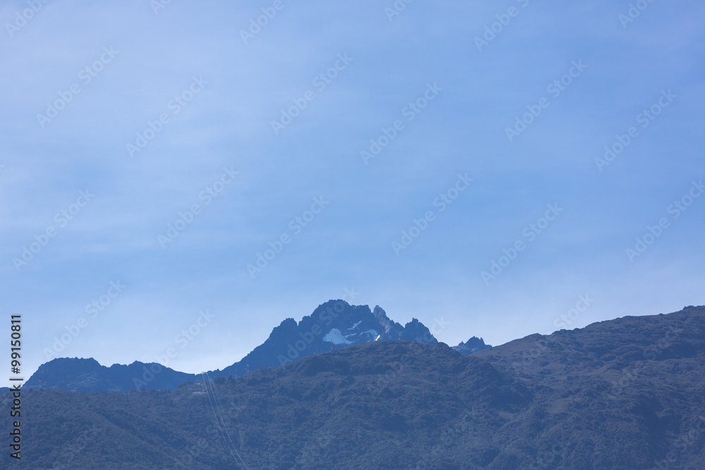 Landscape of the mountains in Merida, Venezuela Landscape of the mountains in Merida, Venezuela