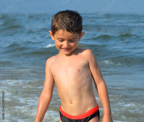 Child of the beach