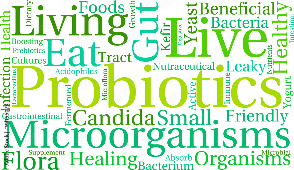 Probiotics Word Cloud Probiotics Word Cloud