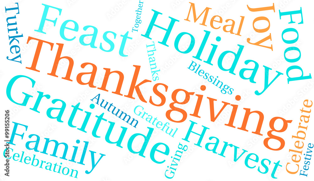 Thanksgiving Word Cloud Thanksgiving Word Cloud