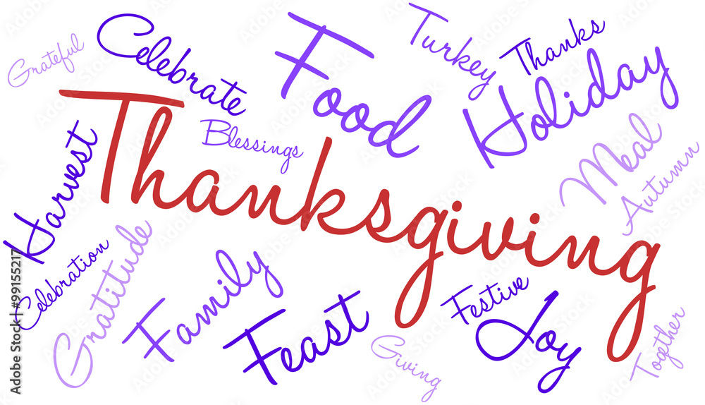Thanksgiving Word Cloud Thanksgiving Word Cloud