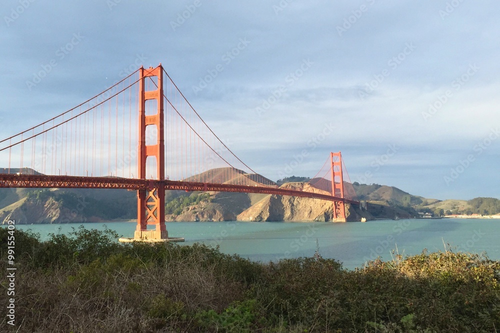 Golden Gate Bridge in San Francisco, Claifornia
