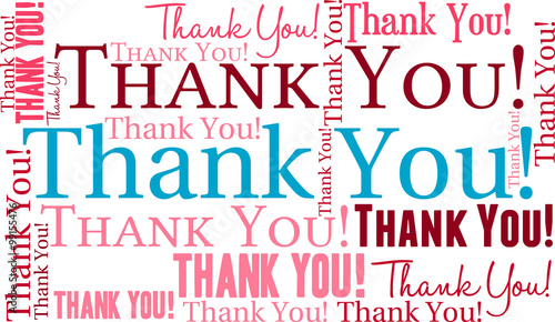 Thank You Word Cloud