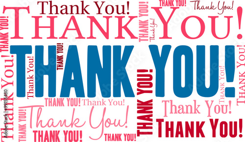 Thank You Word Cloud