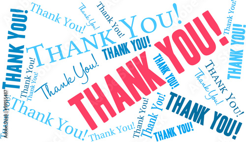 Thank You Word Cloud