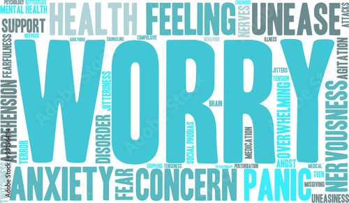 Worry Word Cloud
