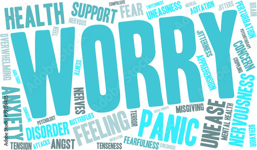 Worry Word Cloud