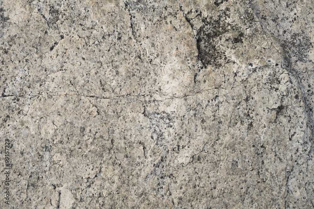 Surface of stone. Texture of black, brown and white stone for background.