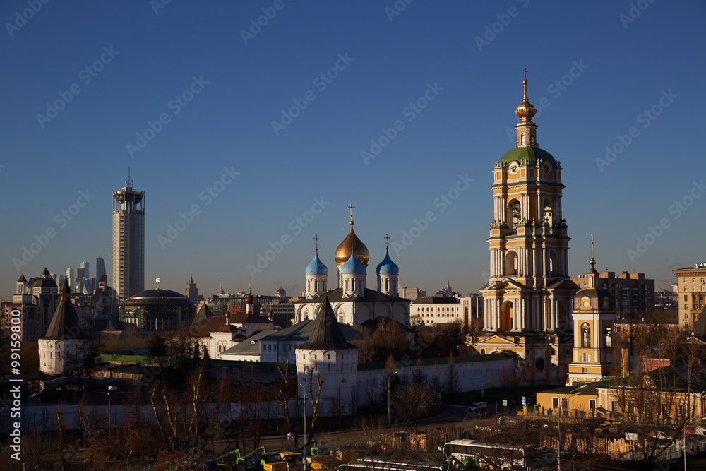 Obraz premium Новоспасский монастырь. Москва.
