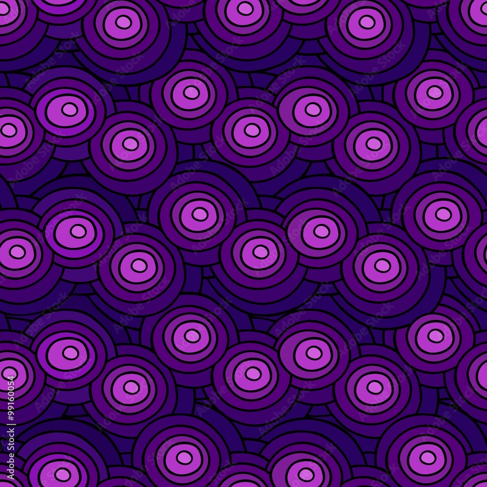 Circle vector seamless pattern. Circle vector seamless pattern.